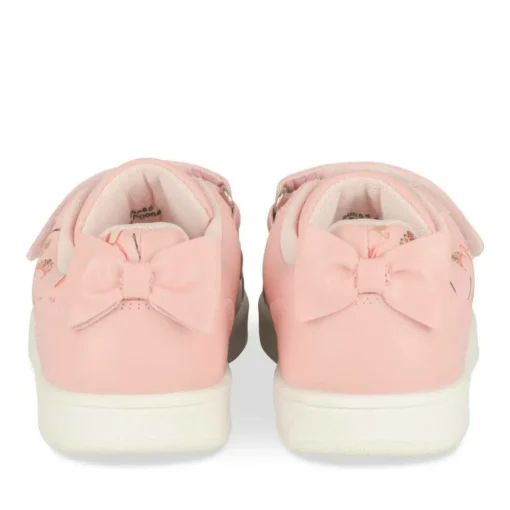 Baskets ROSE Fille Motif Paillettes Scratch