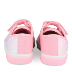 Baskets ROSE Fille Motif Animal Scratch