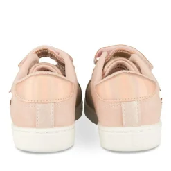 Baskets ROSE Fille Motif Uni Scratch