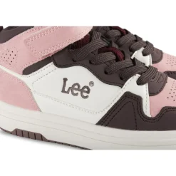 Baskets ROSE Fille Motif Uni Scratch + Elastique