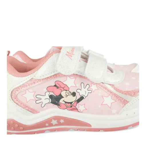 Baskets ROSE Fille Motif Paillettes Scratch
