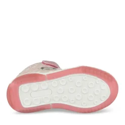 Baskets ROSE Fille Motif Iridescent Scratch