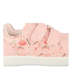 Baskets ROSE Fille Motif Paillettes Scratch