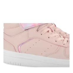 Baskets ROSE Fille Motif Uni Scratch