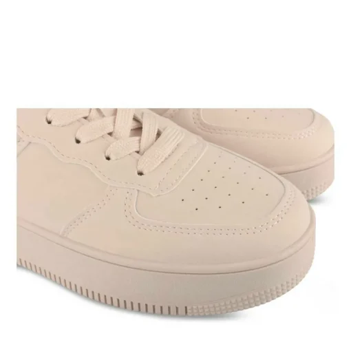 Baskets ROSE Fille Motif Uni Lacets