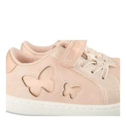 Baskets ROSE Fille Motif Uni Scratch