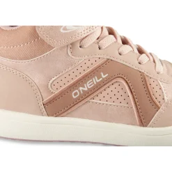 Baskets ROSE Fille Motif Uni Scratch + Elastique