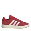 Baskets ROUGE ADIDAS GRAND COURT