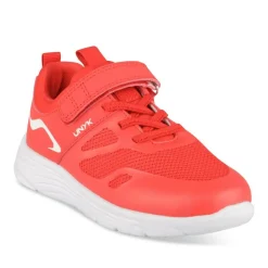 Baskets ROUGE Garçon Motif Uni Scratch