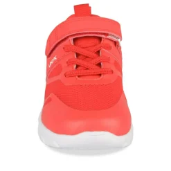 Baskets ROUGE Garçon Motif Uni Scratch
