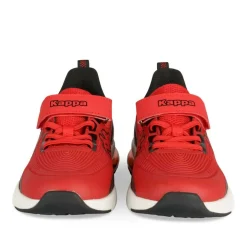 Baskets ROUGE Garçon Motif Uni Scratch