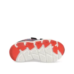 Baskets ROUGE Garçon Motif Multicolore Scratch