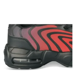 Baskets ROUGE Garçon Motif Uni A Enfiler