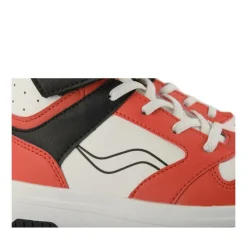 Baskets ROUGE Garçon Motif Uni Scratch