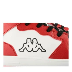 Baskets ROUGE Homme Motif Uni Lacets