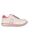Baskets Running BLANC Fille Lacets