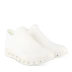 Baskets Running BLANC Homme Motif Uni A Enfiler