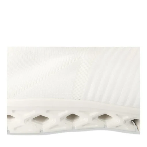Baskets Running BLANC Homme Motif Uni A Enfiler