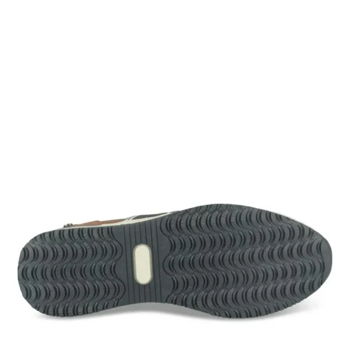 Baskets Running COGNAC Homme Motif Uni Lacets