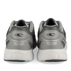 Baskets Running GRIS Homme Motif Uni Lacets