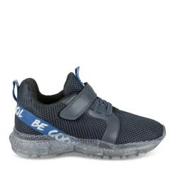 Baskets Running MARINE Garçon Motif Uni Scratch