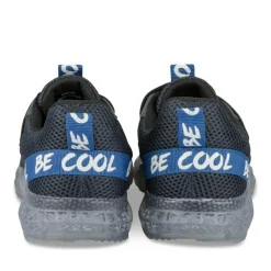 Baskets Running MARINE Garçon Motif Uni Scratch