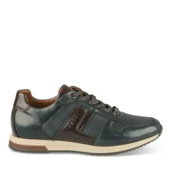 Baskets Running MARINE Homme Motif Uni Lacets