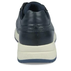 Baskets Running MARINE Homme CUIR