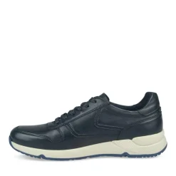 Baskets Running MARINE Homme CUIR