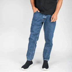 Baskets Running MARINE Homme Motif Uni A Enfiler