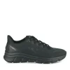 Baskets Running NOIR Femme Motif Uni Lacets