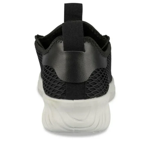 Baskets Running NOIR Femme Motif Uni A Enfiler