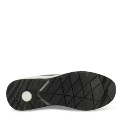 Baskets Running NOIR Femme Motif Uni Lacets
