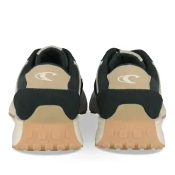 Baskets Running NOIR Garçon Motif Uni Lacets