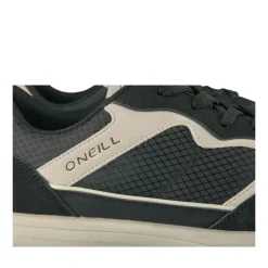 Baskets Running NOIR Garçon Motif Uni Lacets