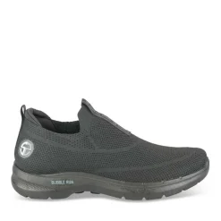 Baskets Running NOIR Homme Motif Uni A Enfiler