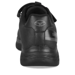 Baskets Running NOIR Homme Motif Uni A Enfiler