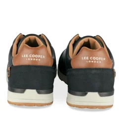 Baskets Running NOIR Homme Motif Uni Lacets