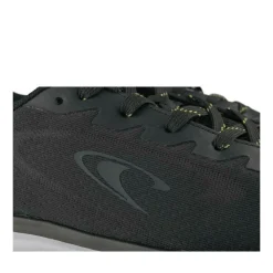 Baskets Running NOIR Homme Motif Uni Lacets