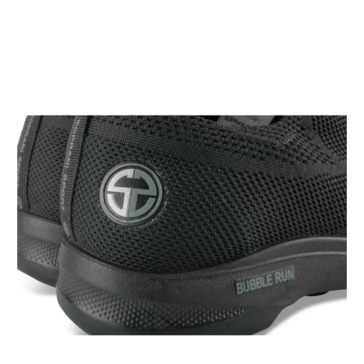 Baskets Running NOIR Homme Motif Uni A Enfiler