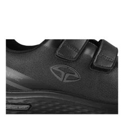 Baskets Running NOIR Homme Motif Uni A Enfiler