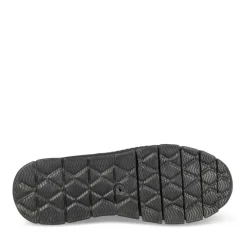 Baskets Running NOIR Homme Motif Uni A Enfiler