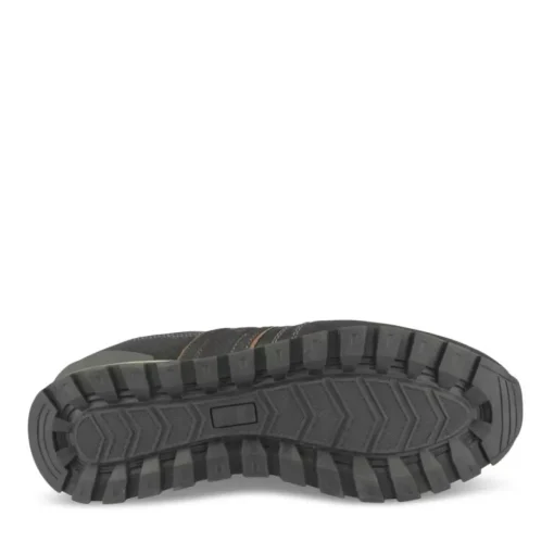 Baskets Running NOIR Homme Motif Uni Lacets