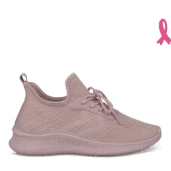 Baskets Running ROSE Femme Motif Uni Lacets