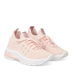 Baskets Running ROSE Fille Motif Uni Lacets