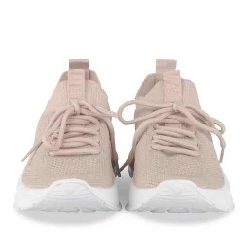 Baskets Running ROSE Fille Motif Uni Lacets