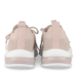 Baskets Running ROSE Fille Motif Uni Lacets