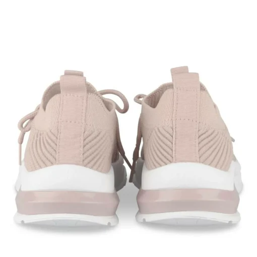 Baskets Running ROSE Fille Motif Uni Lacets