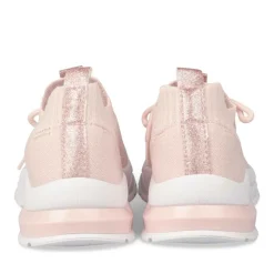 Baskets Running ROSE Fille Motif Uni Lacets