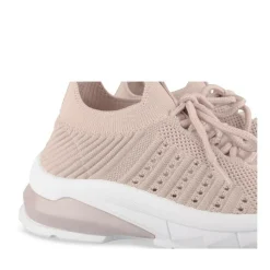 Baskets Running ROSE Fille Motif Uni Lacets